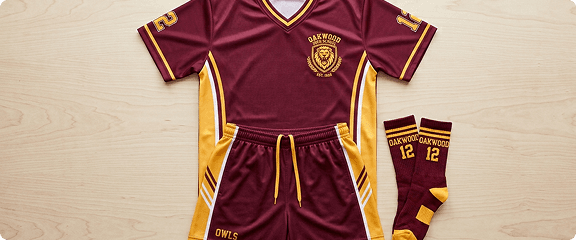 School Uniform Bundle (Jersey, Shorts & Socks)